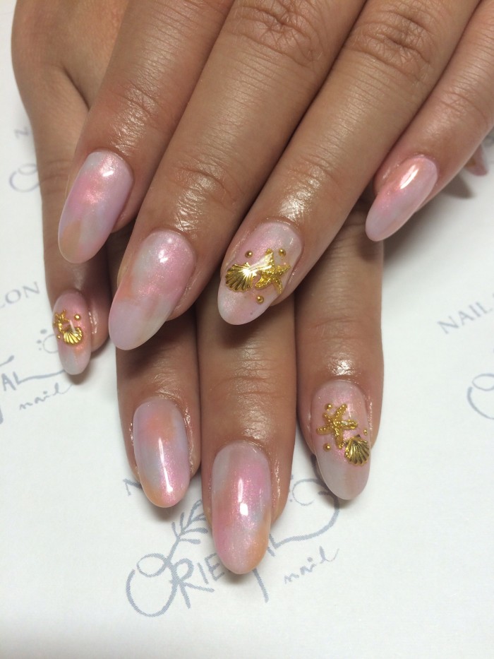 3  オーロラネイル