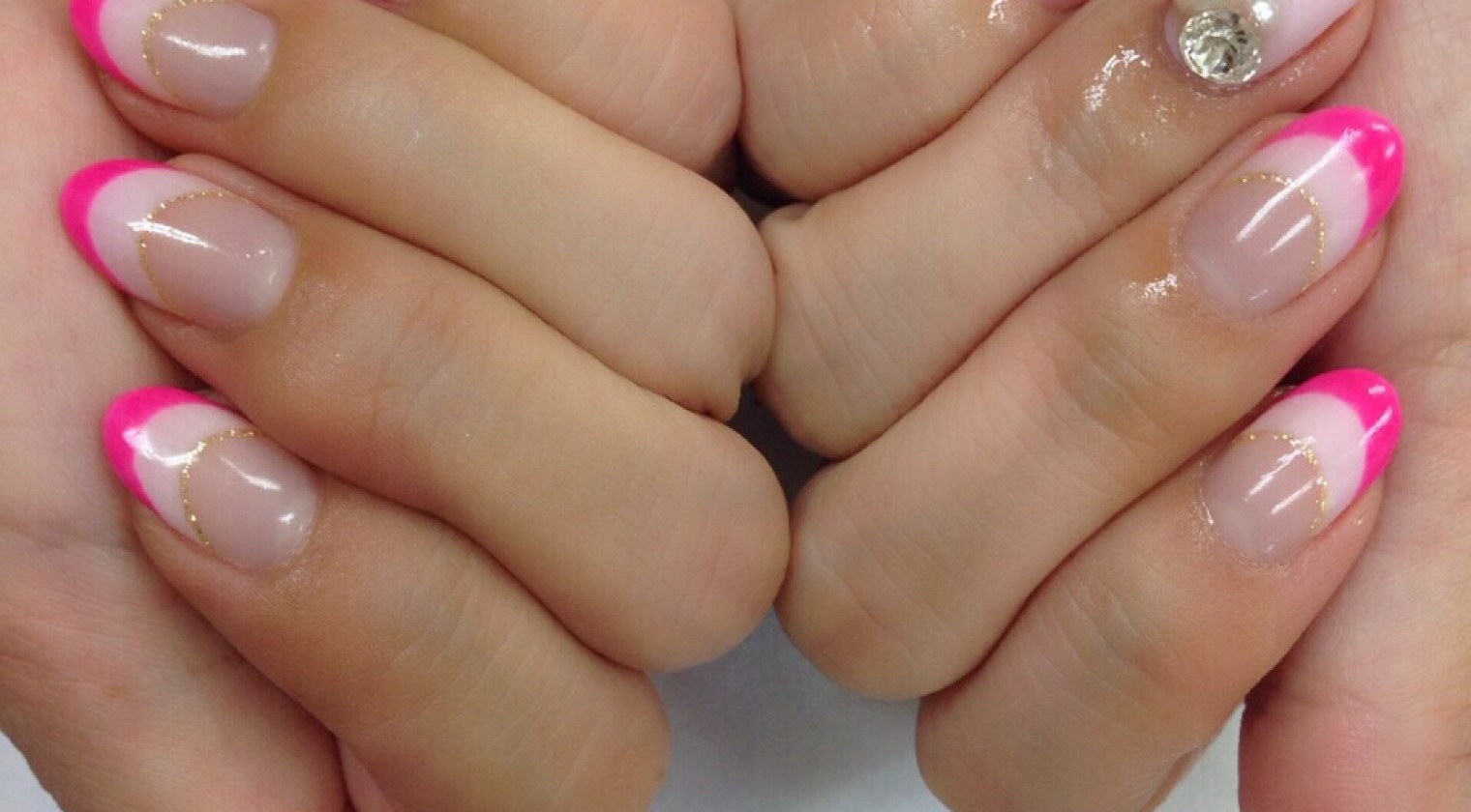 17  ピンクWフレンチ