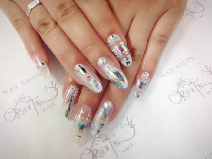 49  クリア×ホイルアート