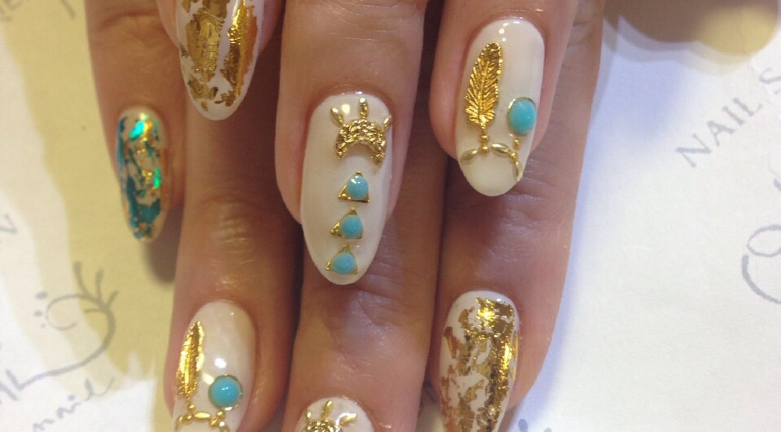 13  ホイル×ターコイズ