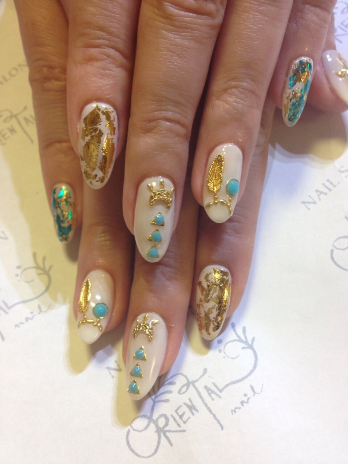 13  ホイル×ターコイズ