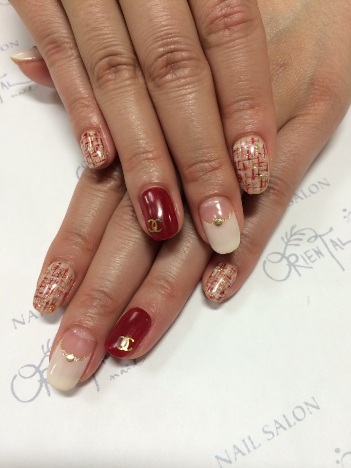 78  ツイードネイル