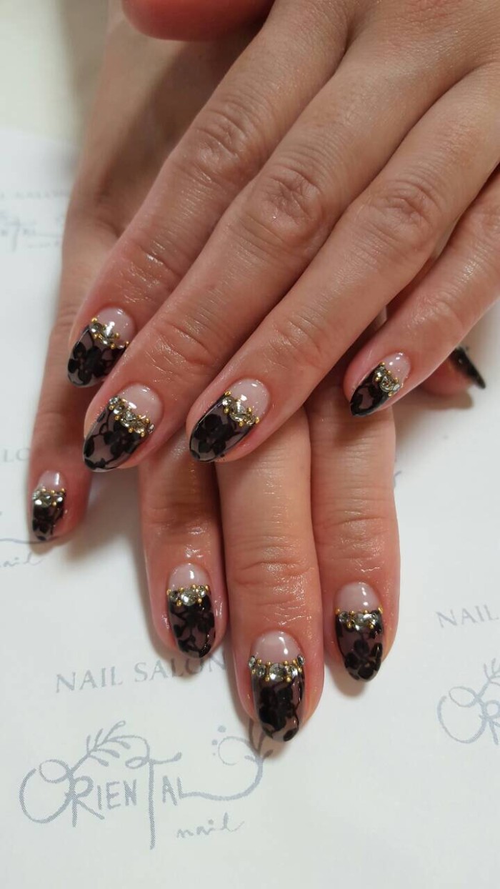 164  ブラックレースフレンチ