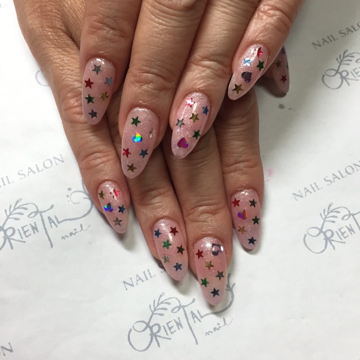 181  ハート&スターホログラム